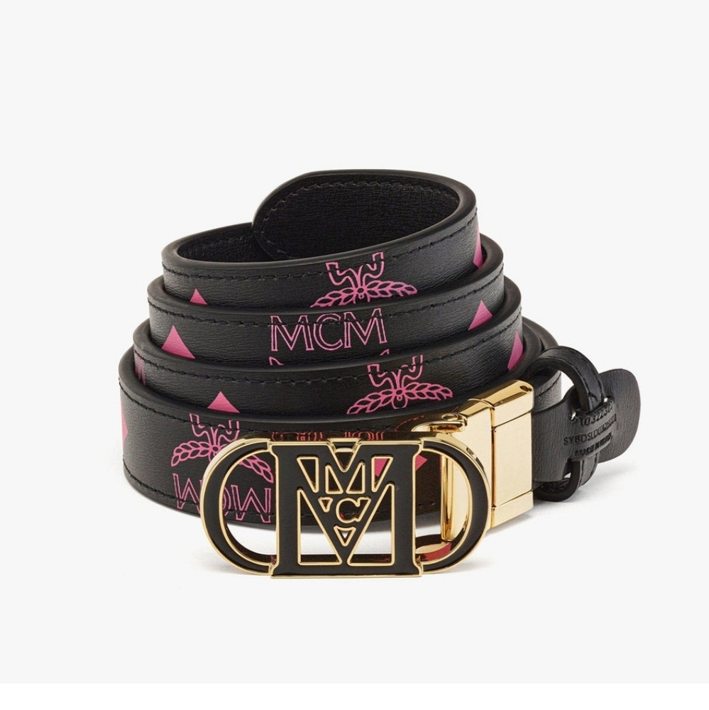 NWT MCM Mode Travia Reversible Belt